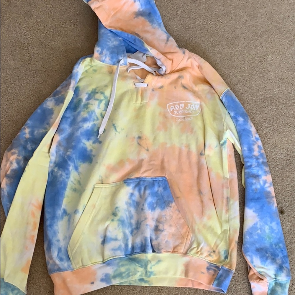 Tie dye Ron Jon Sweatshirt
